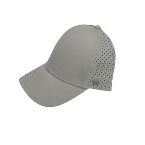 Melin A-Game Hydro NEW Light Gray Snapback Perforated Performance Hat Sz XL 60cm